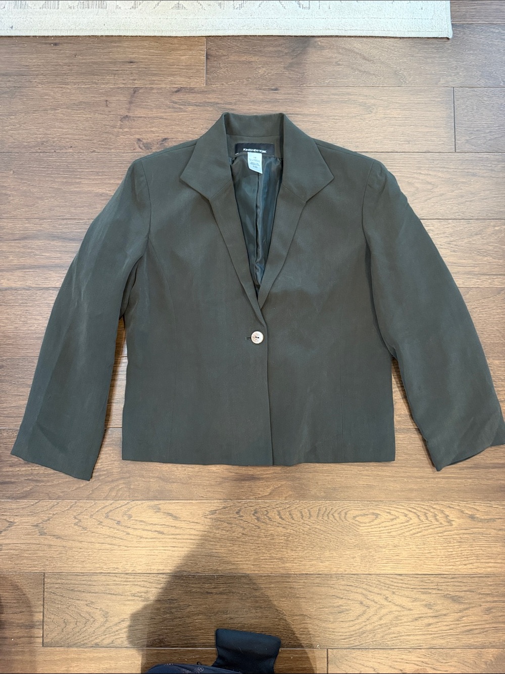 Jones New York Collection Women’s Blazer Jacket Size 14 100% Silk - C76-084